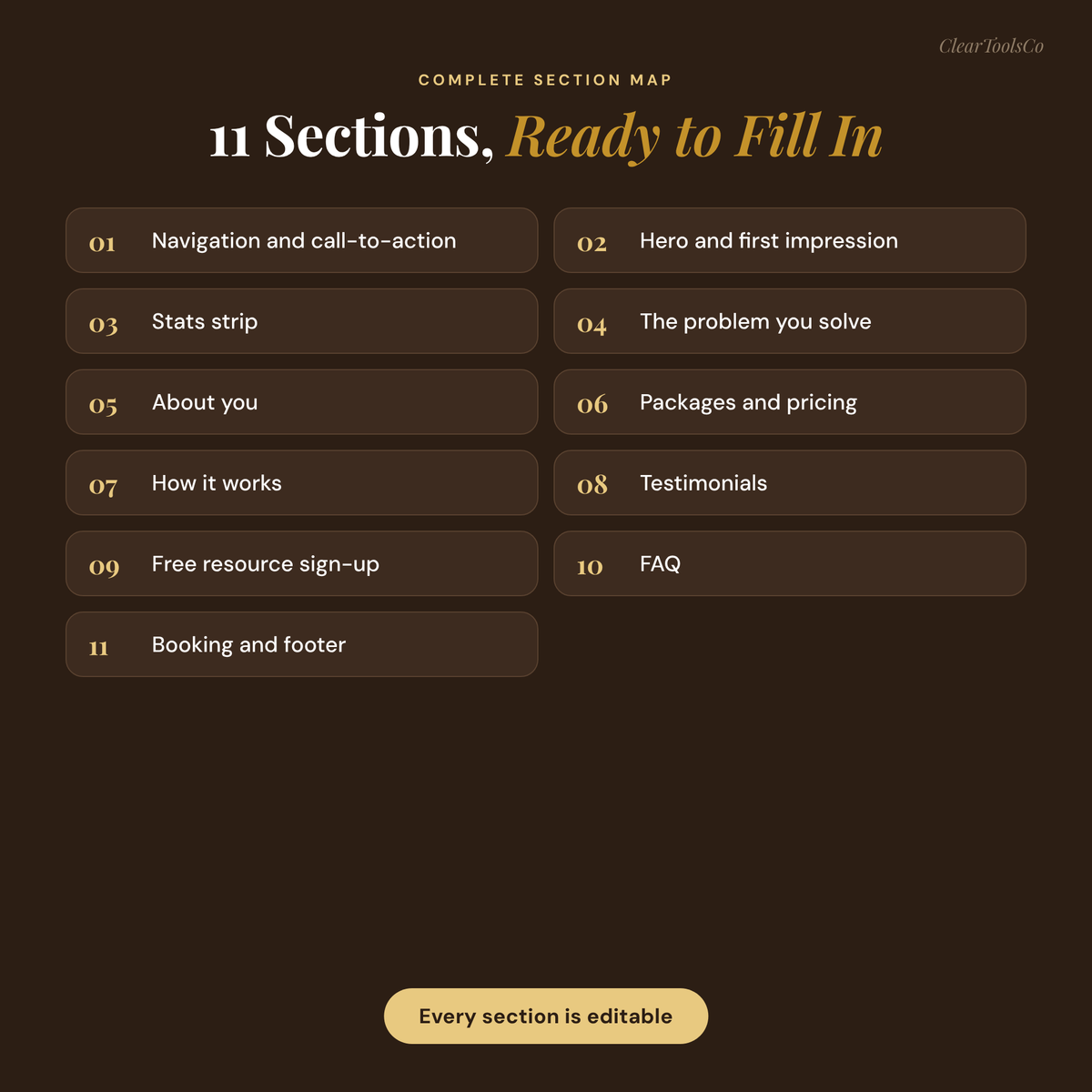 Coaching Website Template | HTML Life Coach Website + Opt-In & Thank-You Pages | For Coaches, Therapists, Consultants | No Monthly Fee