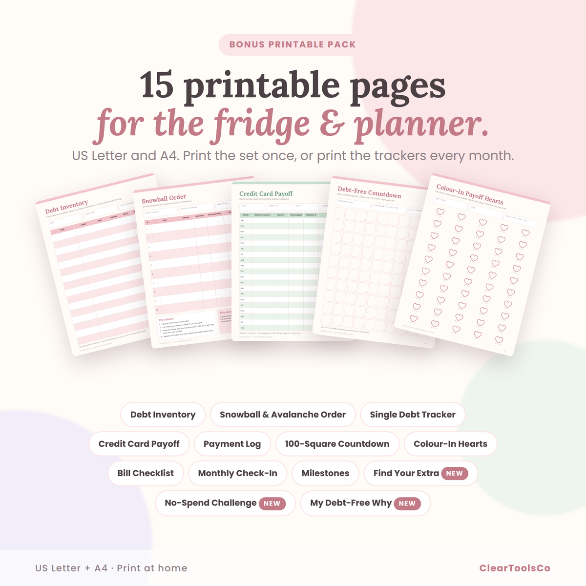 Debt Payoff Tracker Excel & Google Sheets, Debt Snowball Avalanche Spreadsheet, Credit Card Payoff, Debt Free Planner, Mortgage Calculator