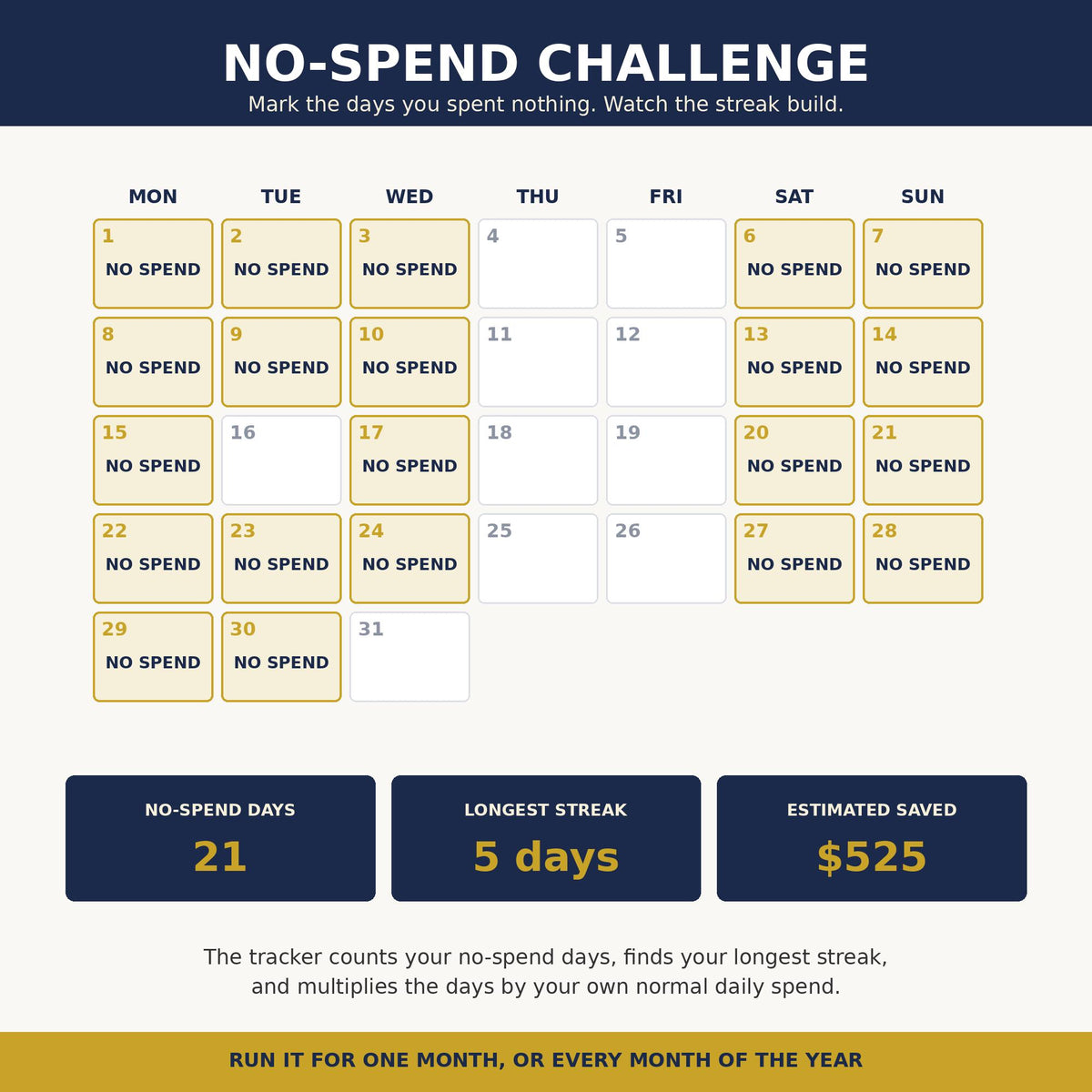 52 Week Savings Challenge Tracker, Editable Savings Planner Spreadsheet