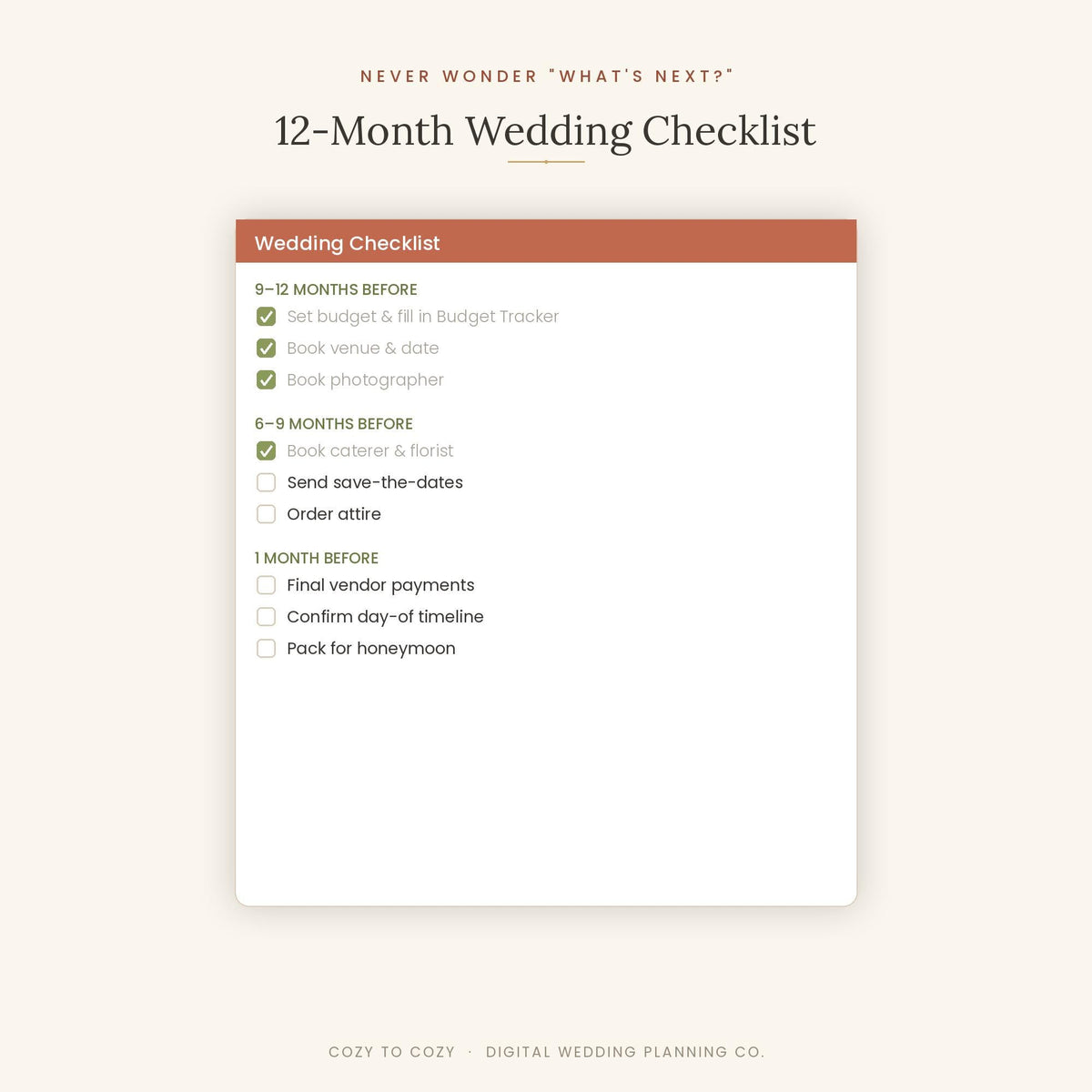 Wedding Budget Spreadsheet & Planning Checklist, Editable Google Sheets