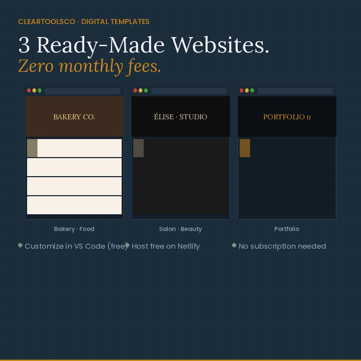 Small Business Starter Bundle | Invoice Tracker + Bookkeeping Spreadsheet + Website Template + Client Onboarding | Digit