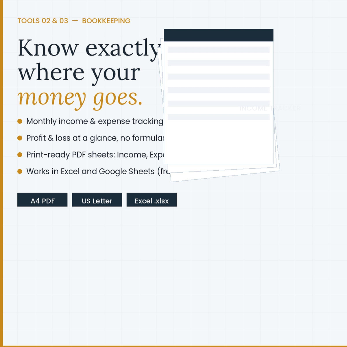 Small Business Starter Bundle | Invoice Tracker + Bookkeeping Spreadsheet + Website Template + Client Onboarding | Digit