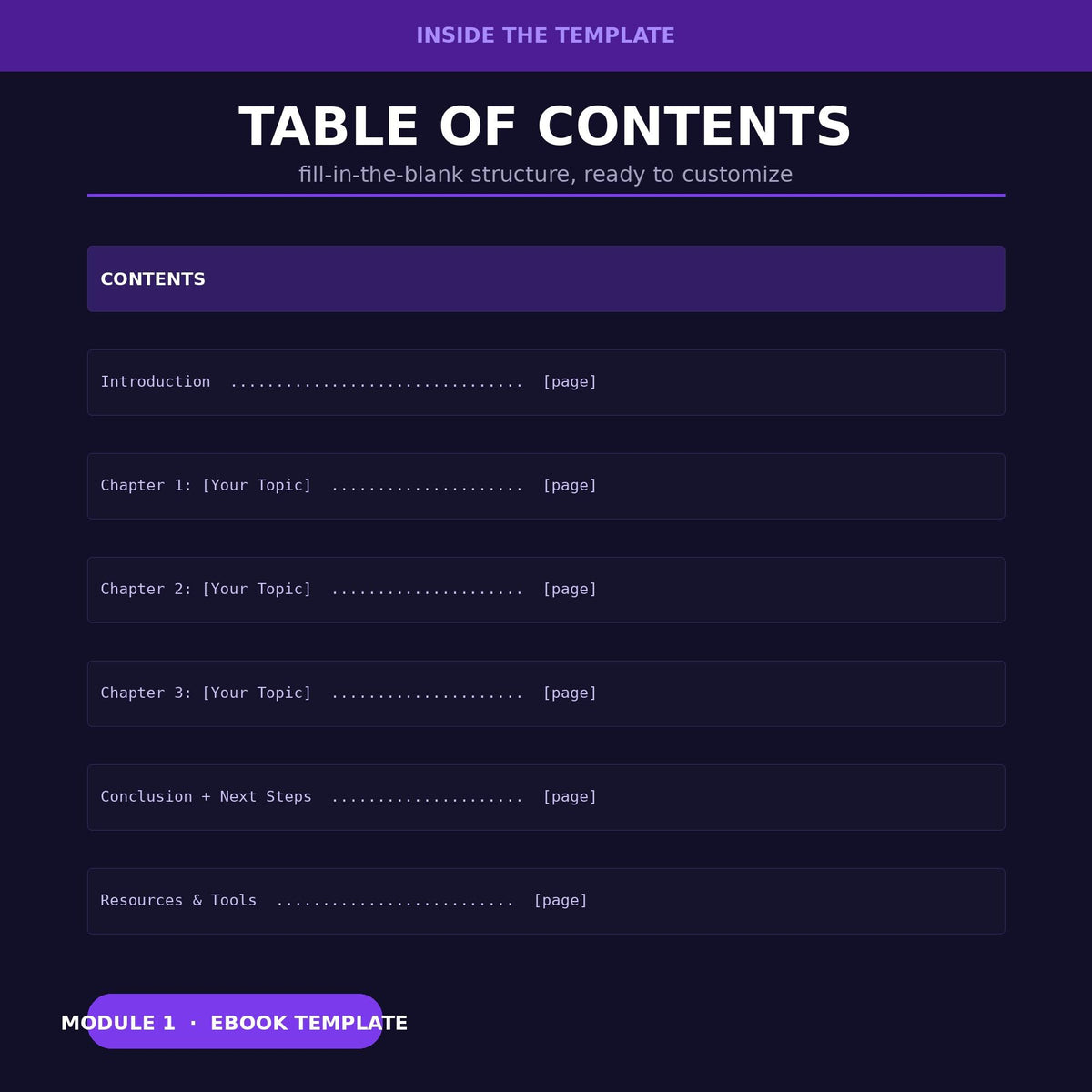 Lead Magnet Ebook Template | Opt-In Landing Page Copy + Email Sequence + Promotion Templates | Email List Building Kit