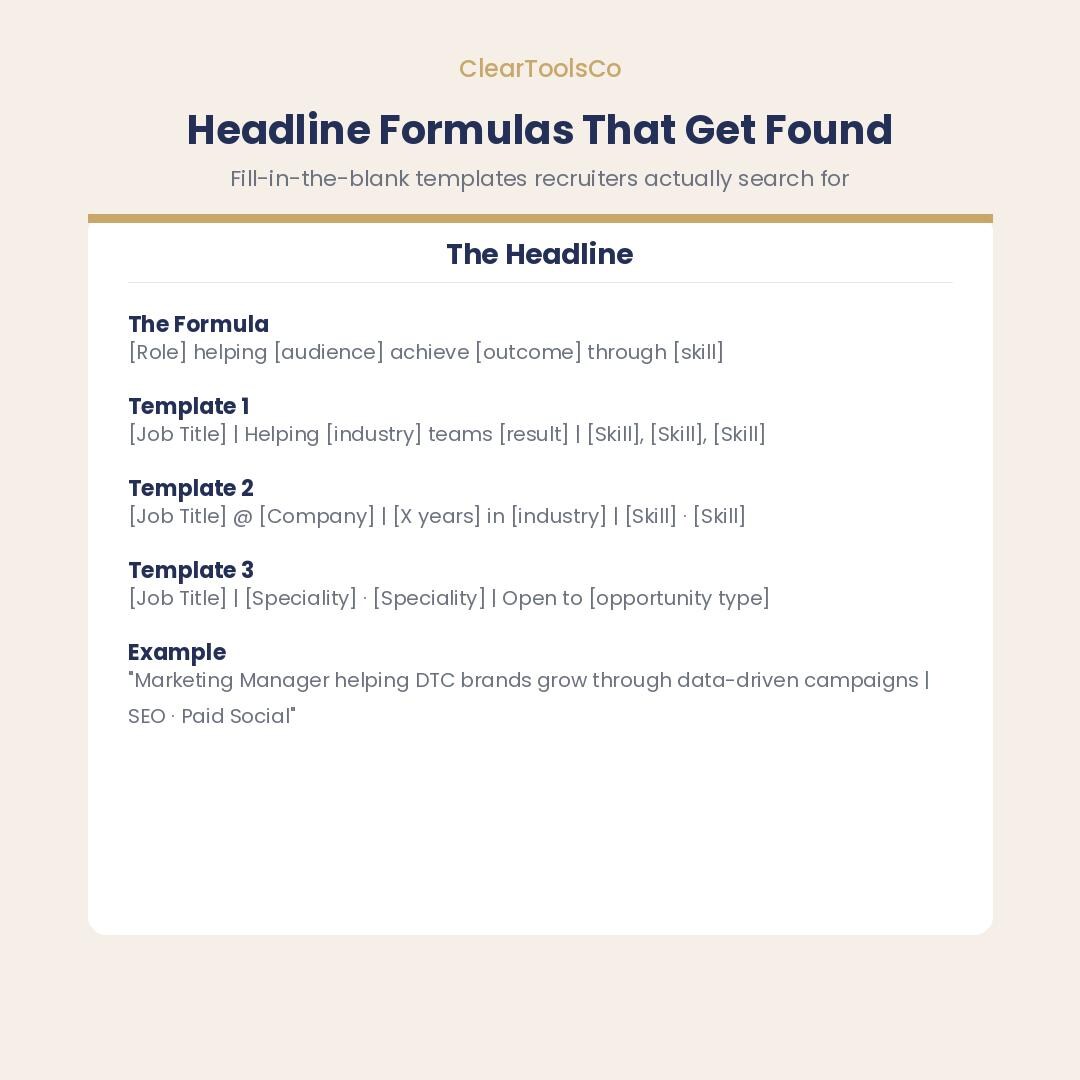 LinkedIn Profile Optimization Guide|Resume Template, Cover Letter | Career Job Search Kit | Professional Development Pla