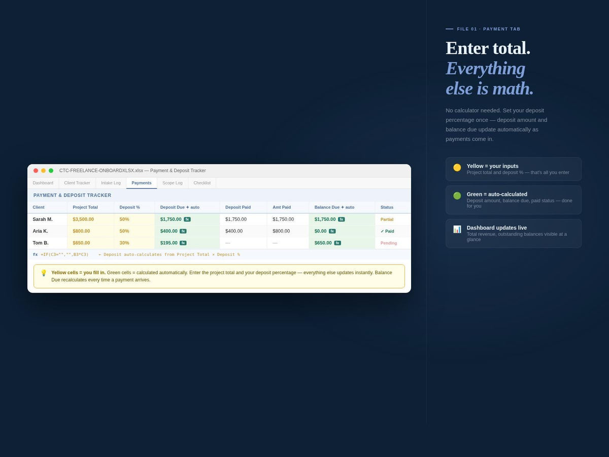 Freelancer Client Onboarding Kit | Welcome Packet, Contract, Rate Calculator, Client Portal, Email Scripts | Excel & She