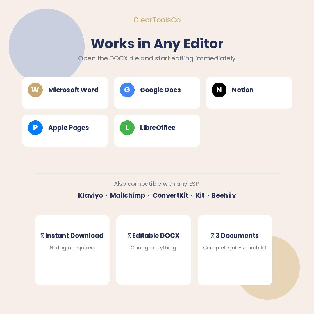 LinkedIn Profile Optimization Guide|Resume Template, Cover Letter | Career Job Search Kit | Professional Development Pla